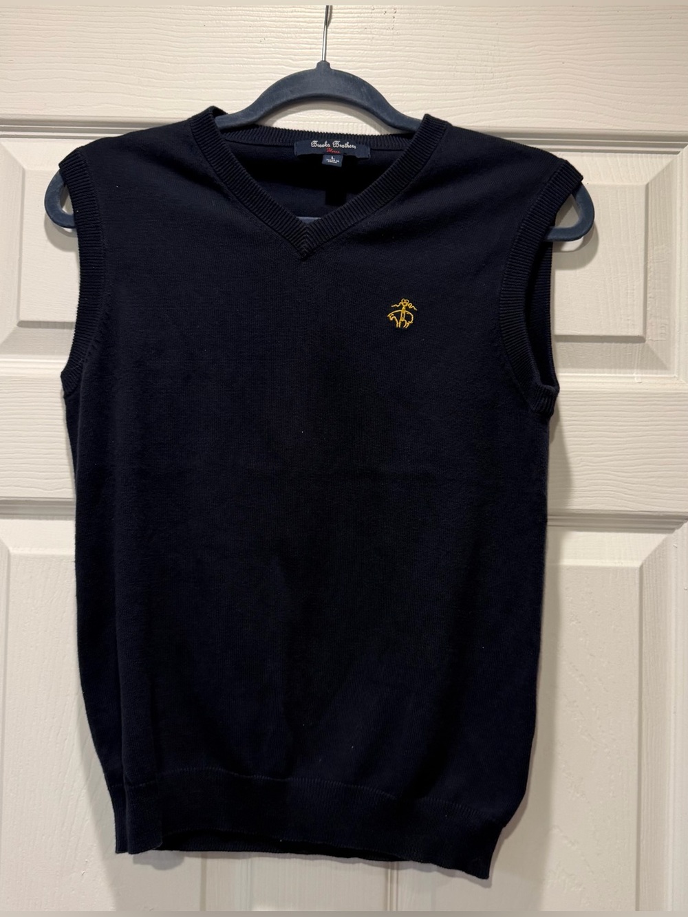 Brooks Brothers size large youth navy vest